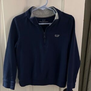 Vineyard Vines Dark Blue Half-Zip Sweater